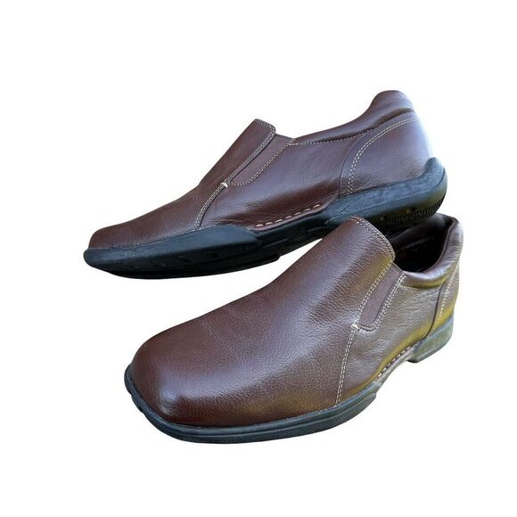 Cole Haan Men's Slip-On Loafers Brown Leather Size 8 Shoes - Picture 5 of 11